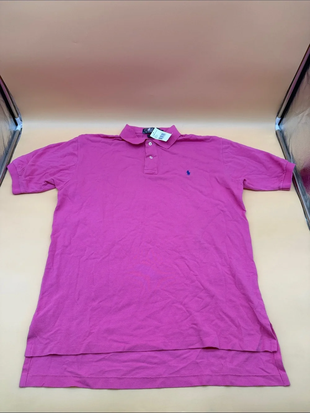 Ralph Lauren Men’s Polo Shirt in Fuchsia Pink